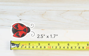 Ladybug Vinyl Sticker