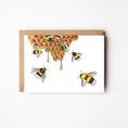 Load image into Gallery viewer, Bumblebee Blank Boxed Note Cards
