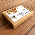 Load image into Gallery viewer, Bumblebee Personalized Boxed Note Cards
