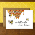 Load image into Gallery viewer, Bumblebee Personalized Boxed Note Cards

