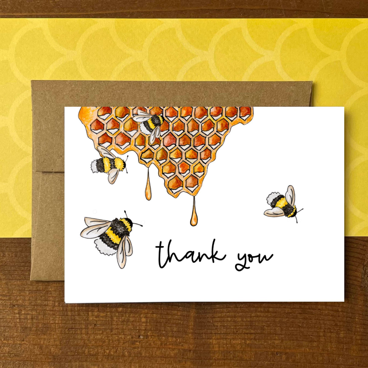 Bumblebee Thank You Boxed Note Cards