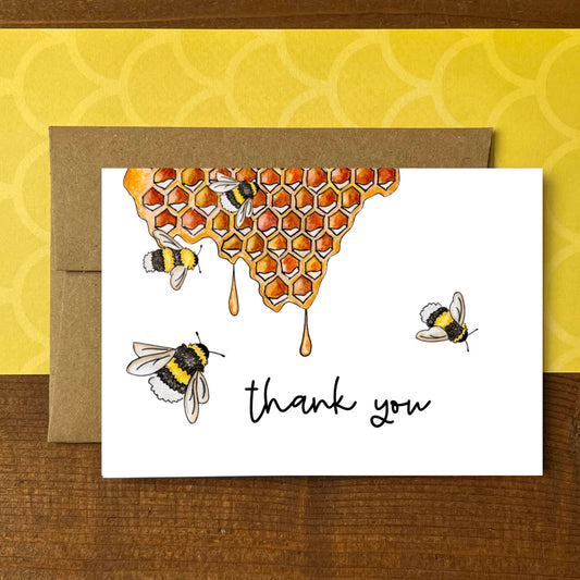 Bumblebee Thank You Boxed Note Cards