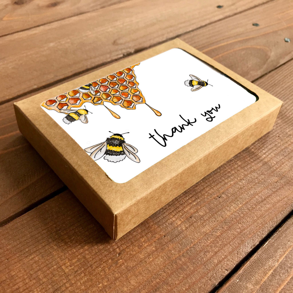 Bumblebee Thank You Boxed Note Cards