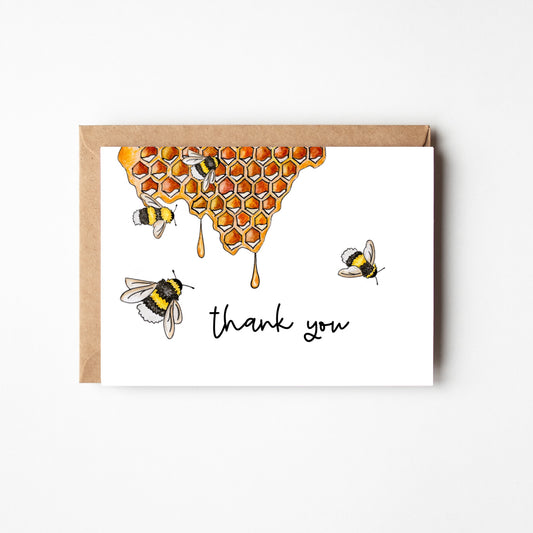 Bumblebee Thank You Boxed Note Cards