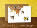 Bumblebee Notecards | Choose Your Message - Boxed Set of 8