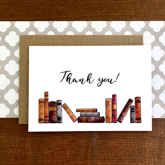 Book Lover Thank You Boxed Note Cards