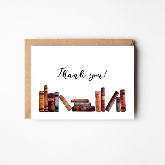 Book Lover Thank You Boxed Note Cards