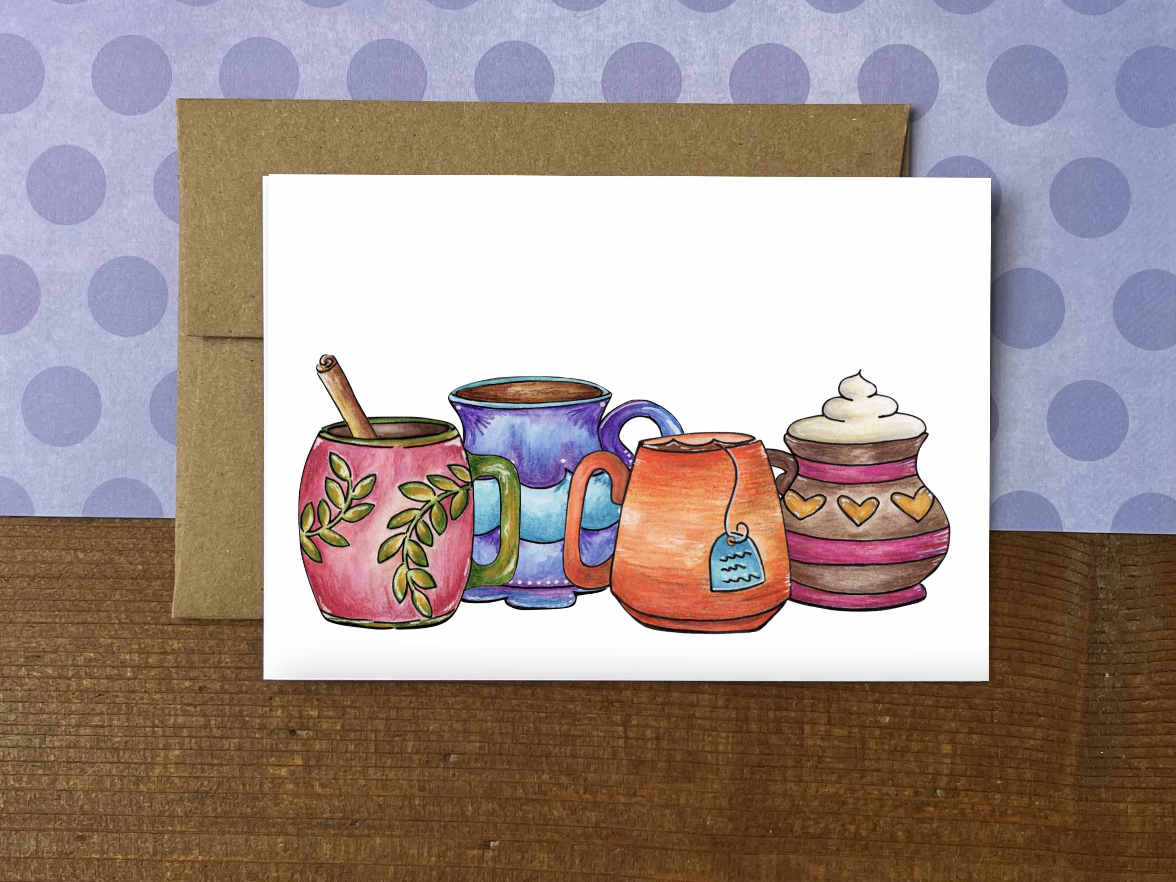 Cozy Mugs Notecards | Choose Your Message - Boxed Set of 8