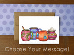 Cozy Mugs Notecards | Choose Your Message - Boxed Set of 8