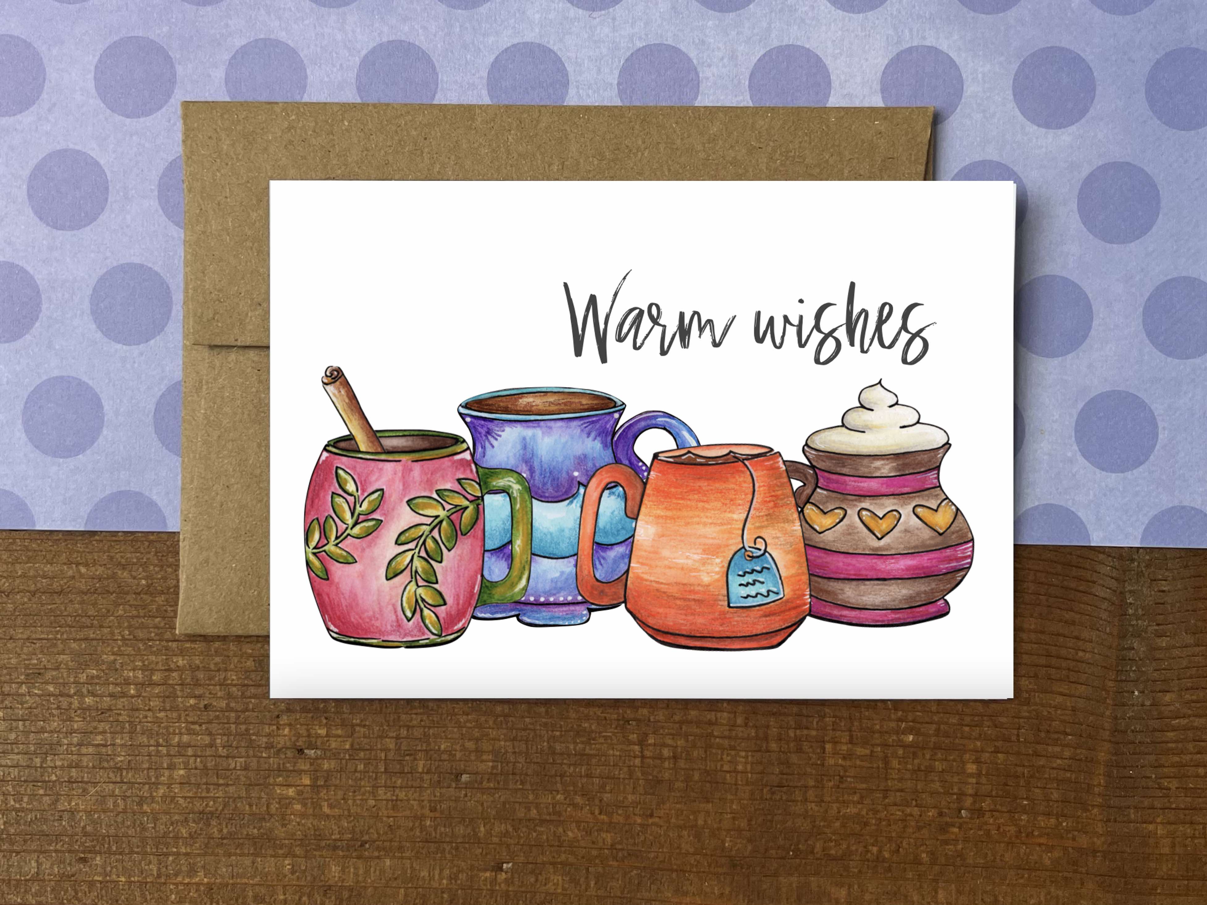 Cozy Mugs Notecards | Choose Your Message - Boxed Set of 8