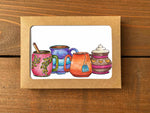Cozy Mugs Notecards | Choose Your Message - Boxed Set of 8