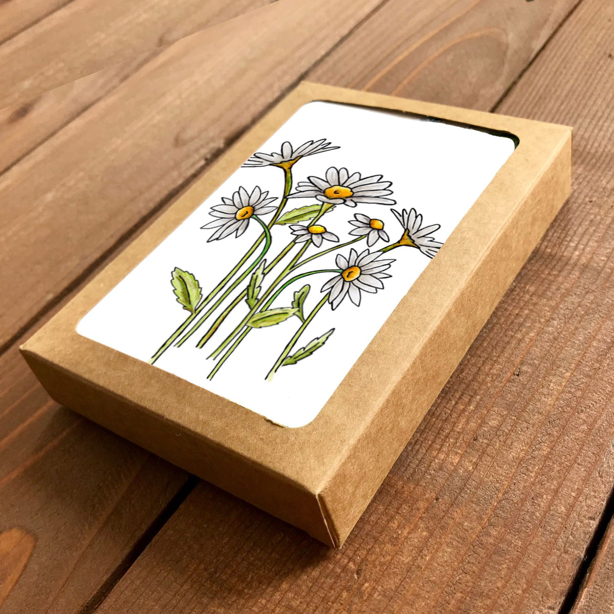 Daisies Blank Boxed Notecards