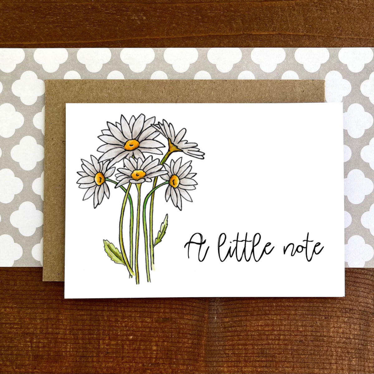 Daisies Little Note Boxed Notecards