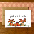 Load image into Gallery viewer, Foxes Little Hello Boxed Notecards

