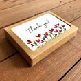 Load image into Gallery viewer, Heart Flowers Thank You Boxed Note Cards
