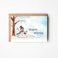 Load image into Gallery viewer, Snowman Warm Wishes Holiday Boxed Note Cards
