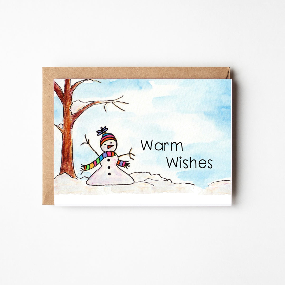Snowman Warm Wishes Holiday Boxed Note Cards