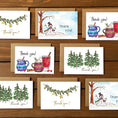 Load image into Gallery viewer, Holiday Thank You Variety Boxed Note Cards
