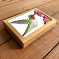 Load image into Gallery viewer, Hummingbird Blank Boxed Note Cards
