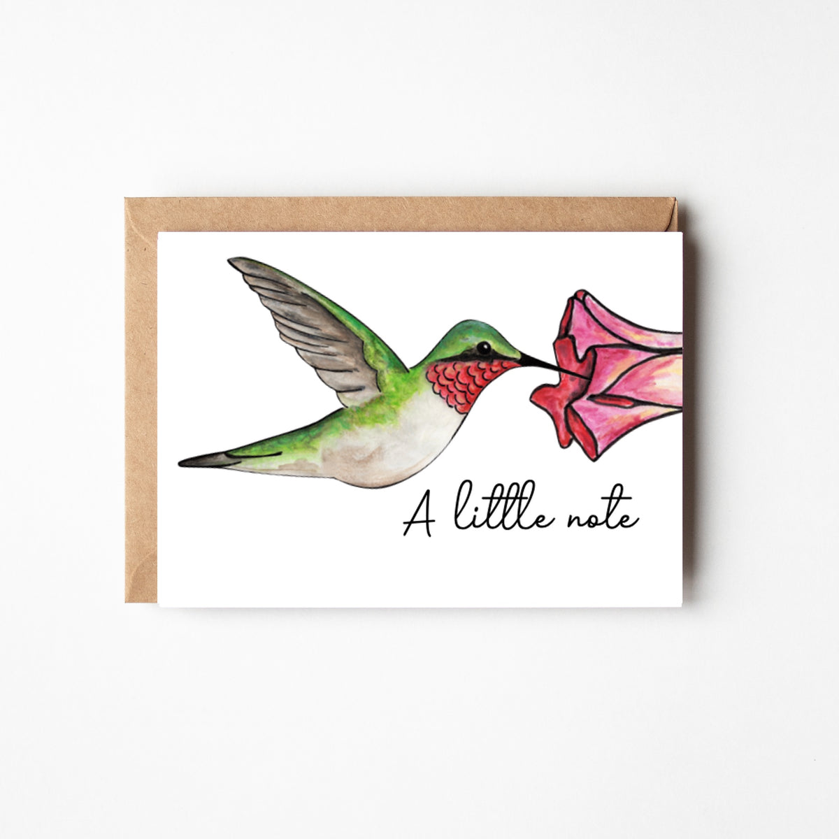 Hummingbird Little Note Boxed Note Cards