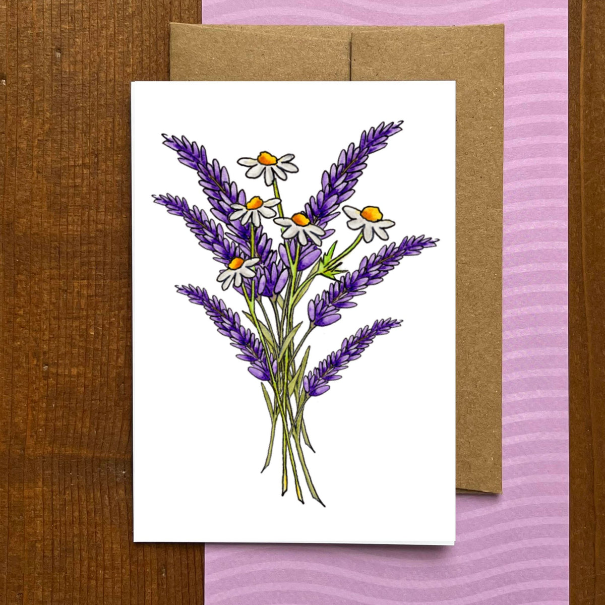 Lavender Blank Boxed Note Cards