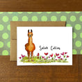 Load image into Gallery viewer, Llama Personalized Boxed Note Cards
