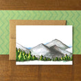 Load image into Gallery viewer, Mountain Range Blank Boxed Note Cards
