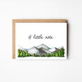Load image into Gallery viewer, Mountain Range Little Note Boxed Note Cards
