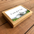 Load image into Gallery viewer, Mountain Range Personalized Boxed Note Cards
