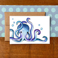 Load image into Gallery viewer, Octopus Blank Boxed Note Cards
