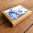 Load image into Gallery viewer, Octopus Little Hello Boxed Note Cards

