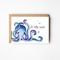 Load image into Gallery viewer, Octopus Little Hello Boxed Note Cards
