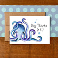 Load image into Gallery viewer, Octopus Thanks x 8 Boxed Note Cards
