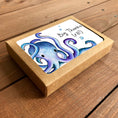 Load image into Gallery viewer, Octopus Thanks x 8 Boxed Note Cards
