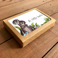 Load image into Gallery viewer, Otters Little Hello Boxed Note Cards
