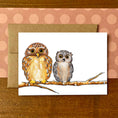 Load image into Gallery viewer, Owls Blank Boxed Note Cards
