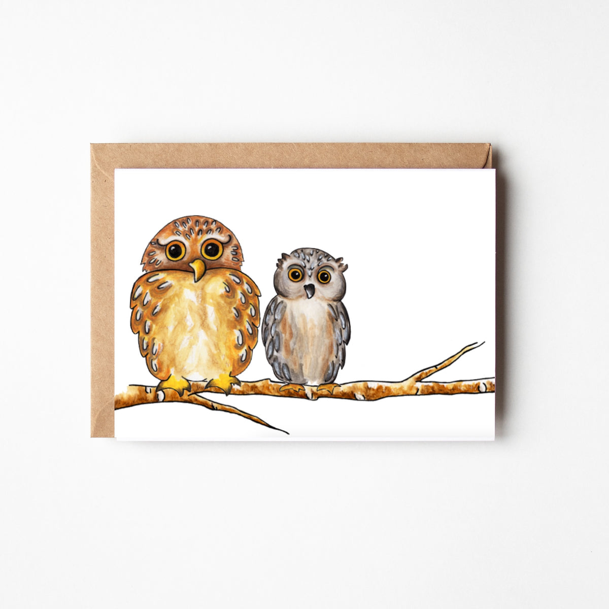 Owls Blank Boxed Note Cards