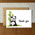 Load image into Gallery viewer, Panda Thank You Boxed Note Cards

