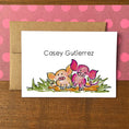 Load image into Gallery viewer, Pigs Personalized Boxed Note Cards
