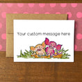 Load image into Gallery viewer, Pigs Personalized Boxed Note Cards
