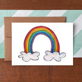 Load image into Gallery viewer, Rainbow Clouds Blank Boxed Note Cards
