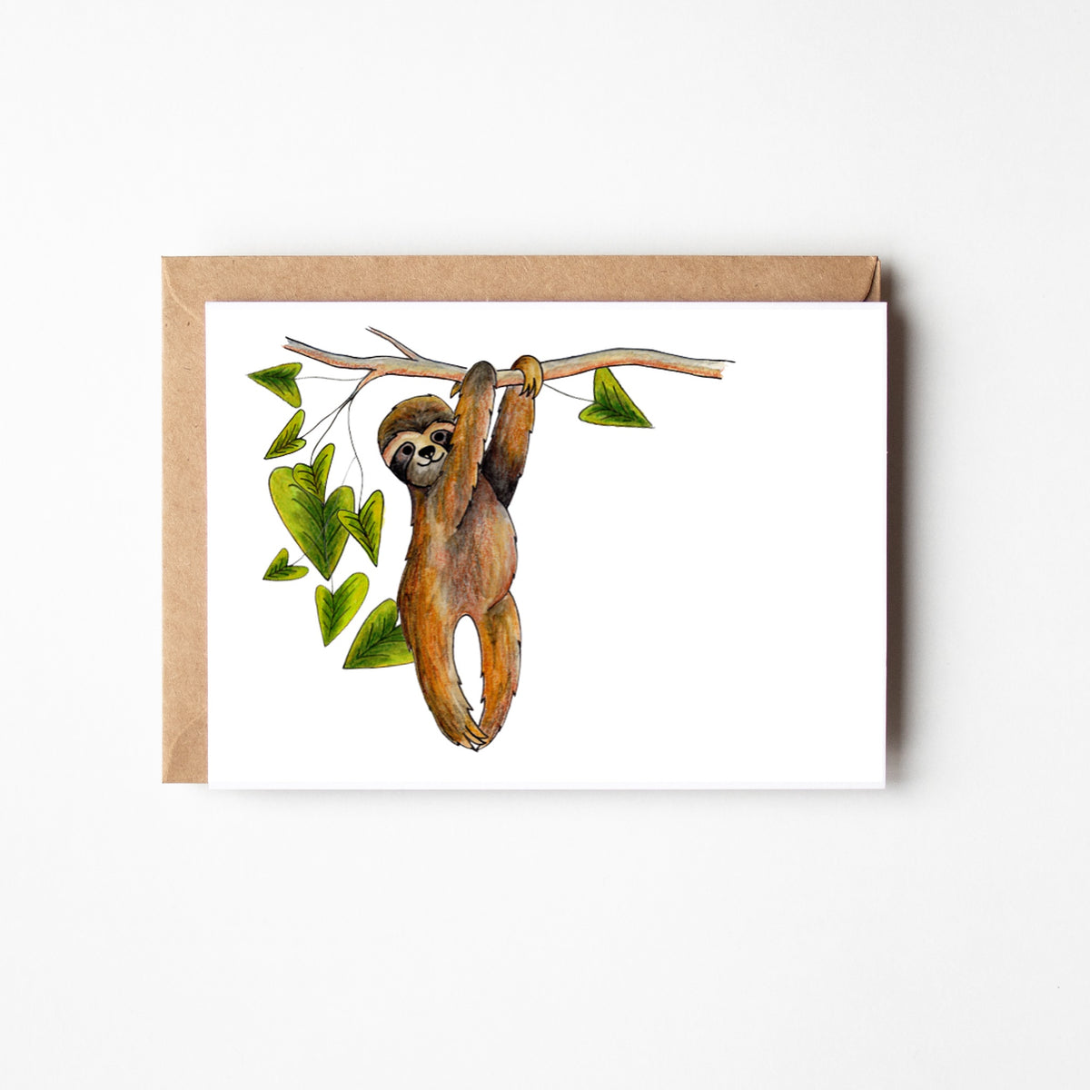 Sloth Blank Boxed Note Cards