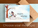 Snowman Holiday Cards | Choose Your Message - Boxed Set of 8