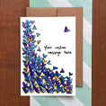 Load image into Gallery viewer, Tumbling Hearts Personalized Boxed Note Cards
