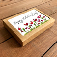 Load image into Gallery viewer, Rainbow Hearts Happy Valentine's Day Boxed Note Cards
