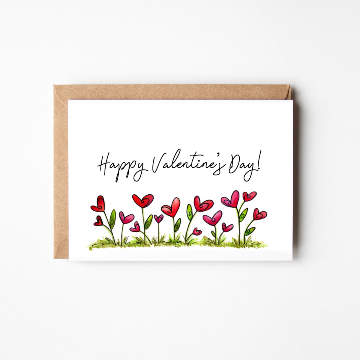 Rainbow Hearts Happy Valentine's Day Boxed Note Cards
