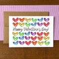 Load image into Gallery viewer, Heart Flowers Happy Valentine's Day Boxed Note Cards
