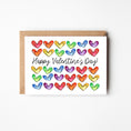 Load image into Gallery viewer, Heart Flowers Happy Valentine's Day Boxed Note Cards
