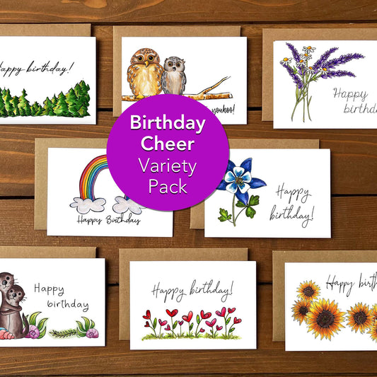 Birthday Cheer Variety Boxed Note Cards