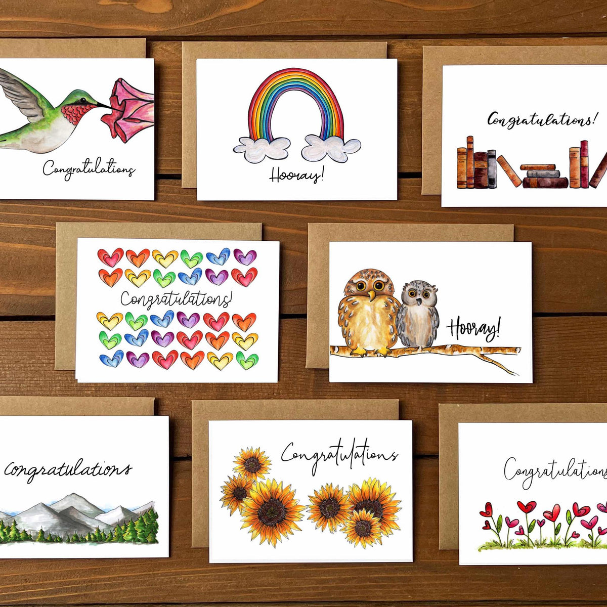 Cheers & Congrats Variety Boxed Note Cards